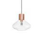 Clear Glass Teardrop Pendant Ceiling Light - Sorrento