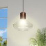 Clear Glass Teardrop Pendant Ceiling Light - Sorrento