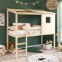 Treehouse Mid Sleeper Cabin Bed in Pine - Oakley