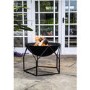 Ivyline Outdoor Buckingham Firebowl Black