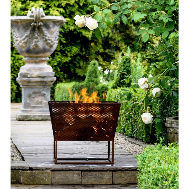 Ivyline Outdoor Norfolk Firebowl Rust Iron