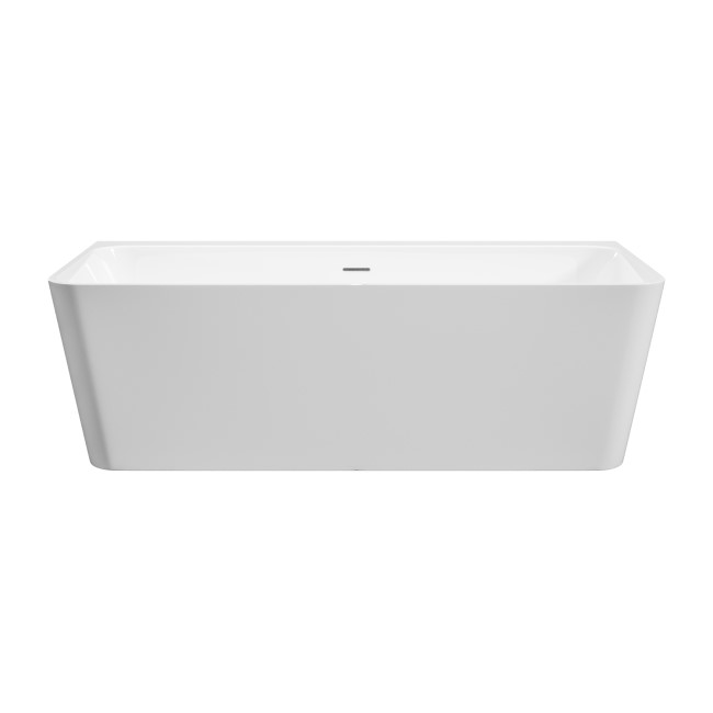 Freestanding Double Ended Back to Wall Bath 1500 x 740mm - Oslo