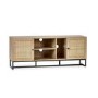 Large Oak TV Stand with Storage - TV's up to 64" - Padstow