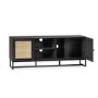 Large Black TV Stand with Storage - TV's up to 64" - Padstow