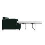 Dark Green Velvet Pull Out Sofa Bed - Seats 2 - Payton