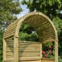 Rowlinson Modena Wooden Garden Arbour