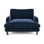 Pet Sofa Bed in Blue Velvet - Suitable for Dogs & Cats - Payton