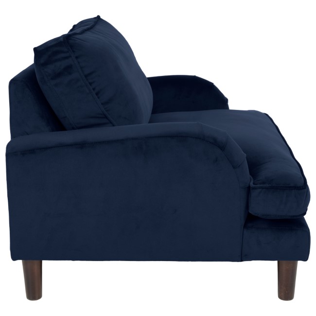 Pet Sofa Bed in Blue Velvet - Suitable for Dogs & Cats - Payton