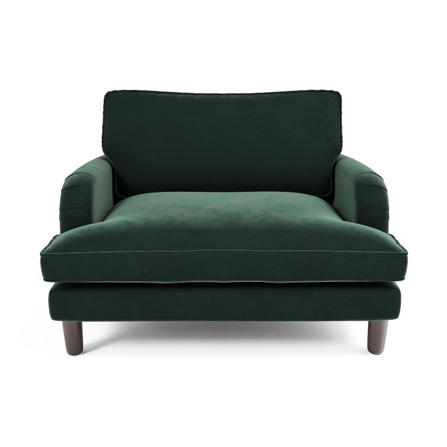 Pet Sofa Bed in Green Velvet - Suitable for Dogs & Cats -Payton