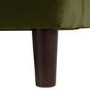 Pet Sofa Bed in Olive Green Velvet - Suitable for Dogs & Cats