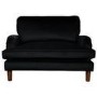 Pet Sofa Bed in Black Velvet - Suitable for Dogs & Cats