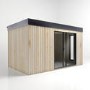 Insulated Wooden Garden Room - 2.5m x 4.6m - Lusso