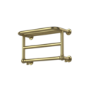 Brass Traditional Heated Towel Shelf Radiator 350 x 550mm- Regent