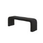 Black Boucle Bench - Ren