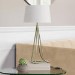 Gold Table Lamp with White Shade - Winslow