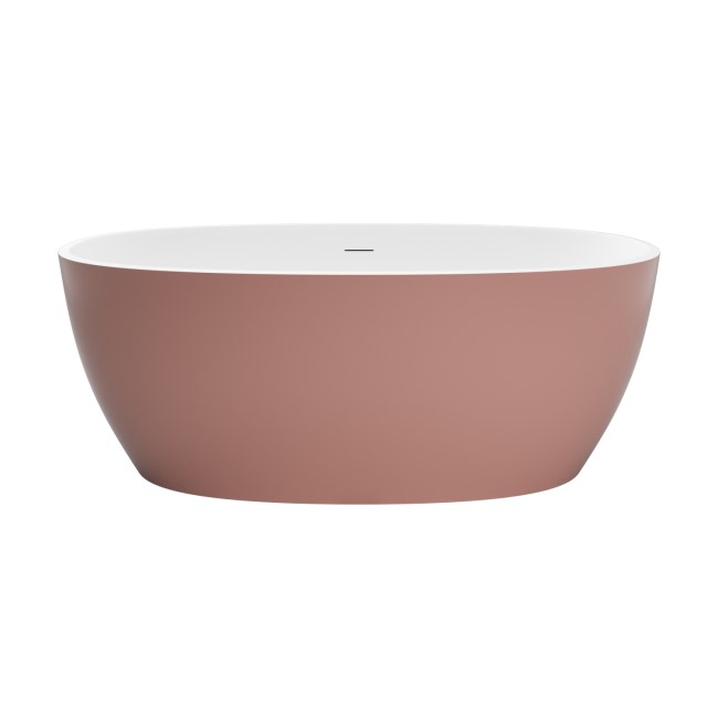 Pink Freestanding Double Ended Bath 1500 x 725mm - Rosa