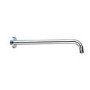 Chrome 400mm Round Wall Arm 