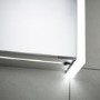 Sensio Ainsley Double Door Chrome Mirrored Bathroom Cabinet with Lights & Wireless Speakers 564 x 700mm