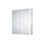 Double Door Sensio Ainsley Chrome Mirrored Bathroom Cabinet with Lights & Wireless Speaker 664 x 700mm