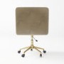 Mink Velvet Tub Office Chair - Sonny