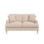 Beige Woven Fabric 2 Seater Sofa - Payton