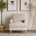 Beige Woven Armchair - Payton