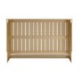 ALMOST PERFECT - Narrow Mirrored Radiator Cover with Gold Detail - 124cm - Sophia