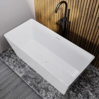 Small Freestanding Double Ended Bath 1300 x 700mm - Tetra