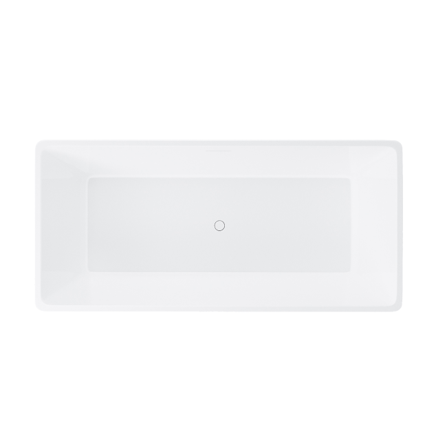 Small Freestanding Double Ended Bath 1300 x 700mm - Tetra