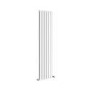 Riace White Vertical Flat Designer Radiator 1600x408mm Double Panel 3687 BTU