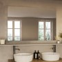 Rectangular Backlit Heated Bathroom Mirror with Lights & Wireless Speaker 1200 x 800mm - Vela