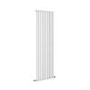 Sorrento White Vertical Oval Designer Radiator 1800x590mm Single Panel 4216 BTU