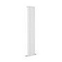 Sorrento White Vertical Oval Designer Radiator 1800x354mm Single Panel 2530 BTU