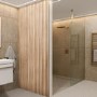 Oak Waterproof Oak Slatted Wall Panel 2400 x 170 x 19mm