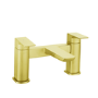 Brushed Brass Bath Mixer Tap - Zana