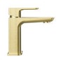 Brass Freestanding Bath Shower Mixer and Basin Tap Set wth Basin Waste - Zana