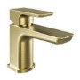 Brushed Brass Cloakroom Basin Mixer - Zana