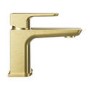 Brushed Brass Cloakroom Basin Mixer - Zana