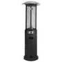 electriQ Outdoor Freestanding Gas Patio Heater - Black