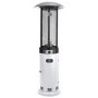 electriQ Outdoor Freestanding Gas Patio Heater - White