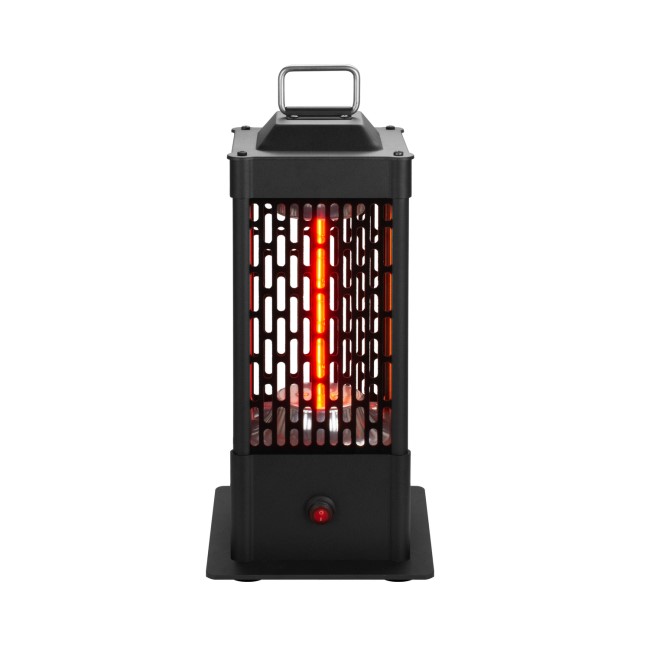 electriQ Portable Table Top Electric Patio Heater 800W - 45cm