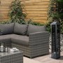 electriQ Portable Table Top Electric Patio Heater 1500W - 80cm