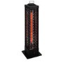 electriQ Portable Table Top Electric Patio Heater 1500W - 80cm