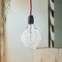 electriQ Dimmable Smart Wifi Large Filament Globe Bulb E27 screw Base - Clear finish - Alexa & Google Home compatible