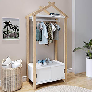 Nursery wardrobes.