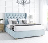 Blue Ottoman Beds.