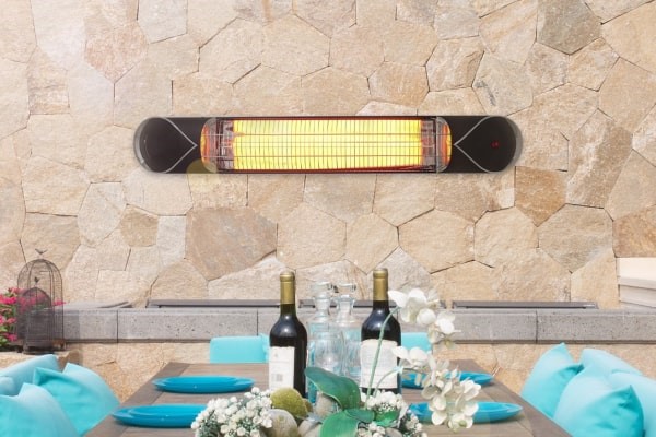 Patio Heater over dinner table